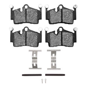 Porsche 718 Boxster Brake Pads - Rear - R1 Concepts - Semi Met - `05-`23